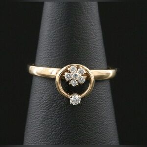 Norman Feufel 14k Spinner Ring .20 ctw Natural Diamond